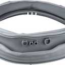 Upgraded MDS47123602 Washer Door Boot Gasket, Washer Door Seal Parts Fit for L-G Ken-more Washing Machine MDS64237202 MDS64237201 1529948 AP5218575 PS3535210 WM3250HWA WM3050CW WM2701HV by AMI PARTS