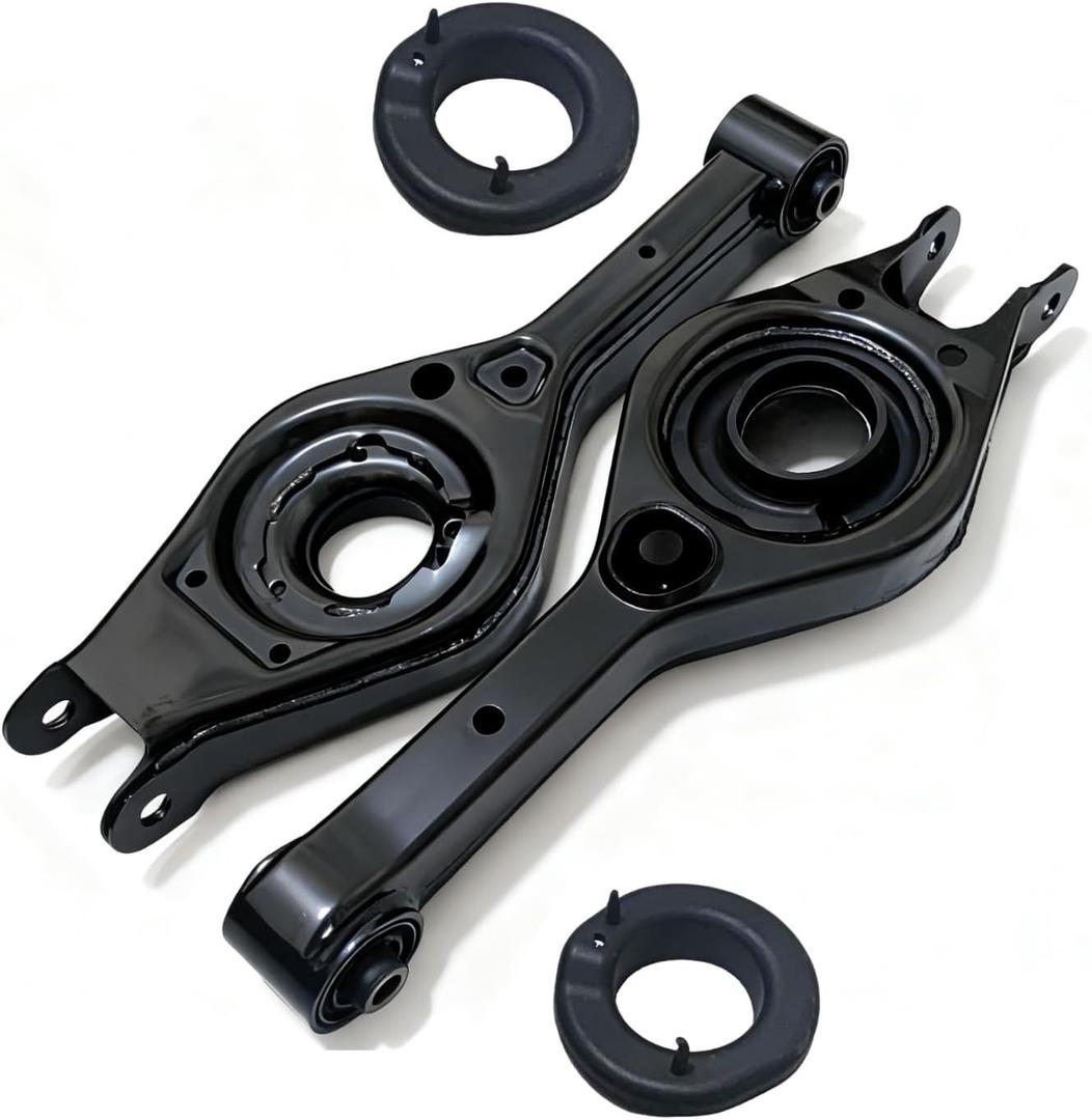 2PCS Rear Lower Control Arm Compatible with Hyundai Sonata 20112014, Tucson 2010-2015(FWD), Kia Optima 20112015,Sportage 2011-2014(FWD), Replaces# 55210-3S050, 55220-3S050 Driver & Passenger Side