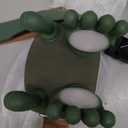 Shoulder and Neck Massager, Bionic Heated Massager, Neck Massager with Fingers, 4D Kneading Massage for Home and Travel (Mesh Green)