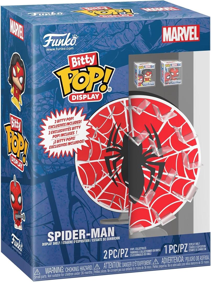 Funko Pop! Bitty Display: Spider-Man Web