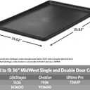 Replacement Dog Crate Pan for MidWest and New World Dog Crate