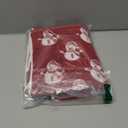 Peryiter 2 Pcs Christmas Snowmen Towels Red Christmas Hand Towels for Bathroom Decorative 100% Cotton Highly Absorbent Soft Kitchen Washcloth for Holiday Xmas Winter Gift Bath Home Decor, 29 x 13 Inch