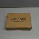 Ravinte 20 Pack 7-1/2 Inch Kitchen Square Cabinet Handles Matte Black Pulls Black Drawer Pulls Kitchen Cabinet Hardware for Cupboard Drawer Handles