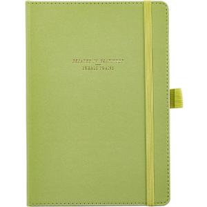 Happy Planner Undated Guided Disc-Bound Journal, 80 Pages, A5 Size, Gratitude Layout, Sage Green