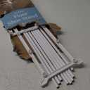 Whitmor 4 Tier 20 Pair Floor Shoe Rack - White