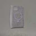 Hocase for iPhone 14/13 Case 6.1"", with Magnetic Ring Stand [Compatible with MagSafe] [Military Grade Protection] Slim Shockproof Translucent Protective Phone Case - Purple