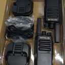 Retevis RT68H Walkie Talkies for Adults, 2 Way Radio Long Range, Intuitive, Channel, Power Display, VOX Hands Free, Keylock, Rugged Two Way Radios with USB Charging Base, for Trip Camping Hiking (2 Pack)