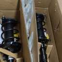 TRQ Front Suspension Kit Complete Strut & Coil Spring Assembly Sway Bar Stabilizer Link Compatible with 2017-2020 Hyundai Elantra