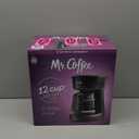 Mr. Coffee 12 Cup Switch Coffee Maker - Black: Electric Drip Machine, 900W, Brew Pause, Paper Filter, 5 oz Cup Capacity
