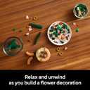 LEGO Botanicals Mini Orchid Building Set - Artificial, Fake Orchid for Home Decor, Adults Ages 18+ - Gift for Mothers Day - Indoor Plant Decorations for Table, Desk, Office - 10343