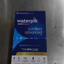 Waterpik Cordless Advanced 2.0 Water Flosser For Teeth, Gums, Braces, Dental Care With Travel Bag and 4 Tips, ADA Accepted, Rechargeable, Portable, and Waterproof, Black WP-582