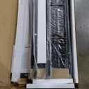 VASAGLE 8 Tier Shoe Rack, Shoe Organizer for Closet, Entryway, 32-40 Pairs of Shoes, Large Shoe Rack Organizer with 7 Metal Mesh Shelves, 11.8 x 39.4 x 59.8 Inches, Rustic Brown and Black ULBS012B01