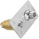 Zurn Z1333-C Chrome 3/4" Exposed Non-Freeze Wall Hydrant Z1333-C