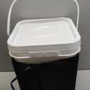 Heated Chicken Waterer 5 Gallon with Stand  20L Chicken Heated Poultry Waterer, 8 Freeze-Proof Nipples with 4 Extras, Chicken Water Heater for Winter, Easy Clean Anti-Tip Design