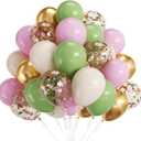 2 x Balloons Assorted Colors 12 Inch Latex Party Balloon for Birthday Party Light Multi Color Ballons Balloons for Wedding Baby Shower Supplies (sage pink)