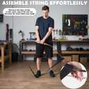 2 Pcs Archery Recurve Bow Stringer Tool Longbow Stringer Ideal for Archery Target Practice Hunting Recurve Bow Accessories