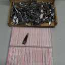 Mudder 100 Pieces Nail Clippers Set Bulk for Men Women, Silver Ultra Sharp Stainless Steel Fingernail Toenail Clippers Flat Portable Travel Sturdy Trimmer Manicure with Keychain Hole for Home Hotel,200 Pcs Emery Boards for Nails