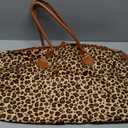 Large Bag For Woman With Leopard Print