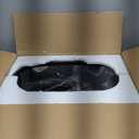 BestOffice | 13 Gallon Trash Can with Lid | Automatic Touchless Garbage Can | Odor Control | Modern Oval Design | Easy to Clean | Stainless Steel | Fits Any Kitchen, Bathroom, Office or Home