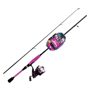 Ready2Fish Just Add Bait All-Species Spinning Combo with 52Piece Kit