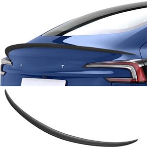 Rear Trunk Lip Spoiler for Tesla Model 3 2017-2023, Sporty Rear Wing for Enhanced Appearance, Premium Tesla Model 3 Accessories, ABS Material