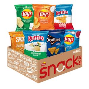 Frito-Lay Tangy Favorites Mix Variety Pack, 1 Ounce (Pack of 40), Best By: 12/16/2025