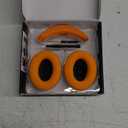 SOULWIT Ear Pads Cushions + Headband + Silicone Earpads Cover Protector, Replacement Kit for Bose QuietComfort 35 QC35, QC35 ii Over-Ear Headphones - Orange