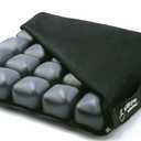 ROHO MOSAIC Cushion, Standard, Inflatable Seat Cushion for Office Chair, Wheelchair, Cars, Home Living, & Back Pain Support, Adjustable Cushion with Stretchable Cover & Non-Skid Bottom, 18" x 18"