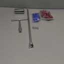 U/D Dent Repair Kit - 2 in 1 Dent Puller Paintless Dent Repair with T-bar Dent Removal Kit,22 Glue Puller,2 Stainless Steel Grooves,2 Short Puller Lines and 2 Long Puller Lines