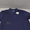 PGA TOUR Men's Pique Short Sleeve Golf Polo Shirt with Casual Collar (Medium, Peacoat)