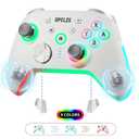 opclzs Nintendool Switch Controller,Wireless Switch Controller-Compatible with Nintendool Switch/Lite/OLED/iOS/PC,Switch Pro Controller with 9 RGB Light,Programmable, TURBO & Hall Triggers (GamePad-Graffiti patterns)