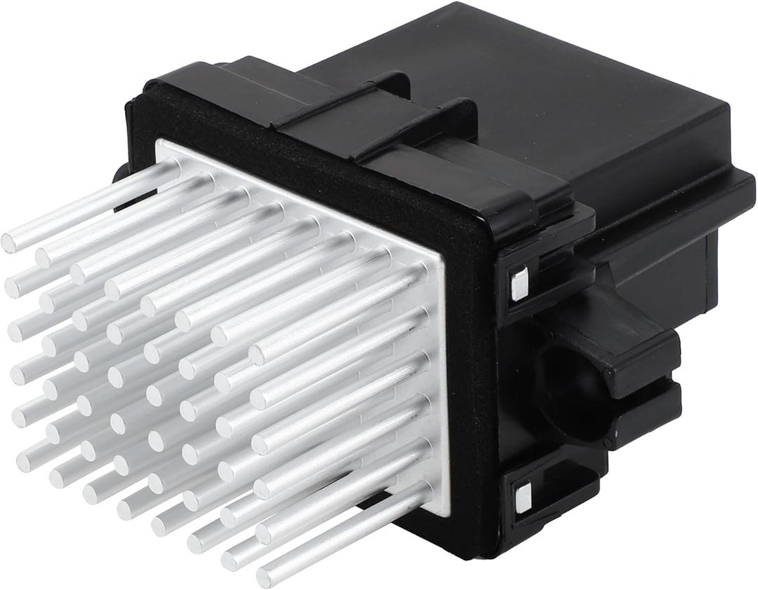 HVAC Blower Motor Resistor No.DG9H19E624AA Heater Blower Resistor for Ford Edge 2016-2018 for Ford Fusion 2013-2018 for Lincoln Metal ABS Black