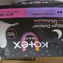 Kotex Overnight Maxi Pads with Wings, Extra Heavy Absorbency, 84 Count (3 Packs of 28)