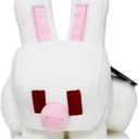Mattel 8 Inch Minecraft White Rabbit Plush Figure Gift for Fans 3 Years and Up HWF86