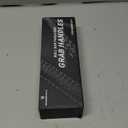 SEVEN SPARTA 4 Pack Roll Bar Grab Handles Compatible with Ford Bronco 2021 2022 2023 2024 2/4 Door, Paracord Grip Handle, Replacement for Bronco Interior Accessories (Not Compatible with Bronco Sport) (Black)