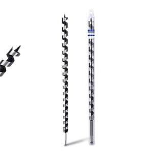 1-1/8 inch X 31.5 inch Auger Bit for Wood, 28x800mm Extra Long Auger Drill Bit for Wood,3/8 inch Hex Shank