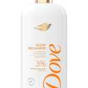 Dove Exfoliating Body Wash Glow Recharge Energizes & illuminates skin 3% brightening serum with vitamin C 18.5 oz