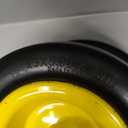 13x5.00-6 Tire, 13x5.00-6 Flat Free Tire and Wheel Zero Turn Mower Front Tires with 3/4", 5/8" and 1/2" Bearings, 4-6.2" Centered Hub, Compatible with Lawn Mower Garden Tractor - 2Pack
