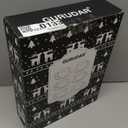 GURUDAR Glass Teacup and Saucer Set, 6 Pack Coffee Mug with Stainless Steel Spoon Suitable for Espresso Juice Cappuccino and More Beverage, 7OZ/210ML, Clear