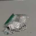 Summit DOORWARE Mortise Cylinder Deadlock Bolt with Keys | Thumbturn Cylinder Adams Rite Replacement Parts | Mortise Lock Replacement Kit for MS1850S Series Locks | Aluminum Finish - 31/32" Backset