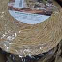 13 Inch Round Woven Placemats Set of 24, Boho Farmhouse Rustic Rattan Wicker Braided Chargers for Dining Table, Water Hyacinth Jute Place Mats for Dinner Plates, Outdoor Patio & Wedding Decor
