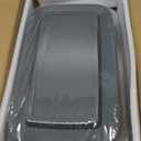 8-Piece Deep Glass Baking Dish Set with Plastic lids,Rectangular Glass Bakeware Set with Lids, Baking Pans for Lasagna, Leftovers, Cooking, Kitchen, Freezer-to-Oven and Dishwasher, Gray