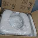 HOMENURSE T21 Bedside Commode Toilet, Portable Chair for Adults & Seniors