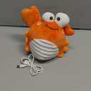 Crab Interactive Dog Toys  Rechargeable Self-Play Toy with Motion-Activated Ball & Music Recording Modes for Small, Medium & Large Dogs, Moving Dog Toy to Keep Them Busy