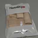 Nebility Waist Trainer for Women Corset Shapewear Tummy Control Segmented Waist Cincher Workout Girdle(Beige, M)
