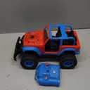 NQD Spider Remote Control Car for Kids, RC Car for Boys, 2.4Ghz Off Road RC Trucks, All Terrain SUV Jeep Toy for Birthday for Kids 3-8 Years Old (Red)