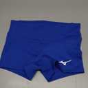 Mizuno Girls' Youth Victory 3.5" Inseam Volleyball Shorts (Medium, Royal)
