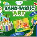 Skillmatics Sand Art Activity - Mess-Controlled DIY Animal Craft Kit with 50+ Colorful Stickers, Creative Arts & Crafts for Kids, Fun Hands-On Activity, Christmas Gifts for Ages 4, 5, 6, 7, 8, 9, 10