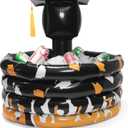 Graduation Inflatable Cooler - 2025 Grad Party Decorations Supplies Blow Up Cooler - Keeps Up to 72 Drinks Cold - 24" x 28" in - Inflatable Yard Decoration (Graduation)