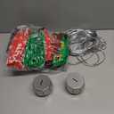 9 Inch Large Inflatable Christmas Balls Outdoor, Blow up Christmas Ornaments Balls with Holiday-Themed Patterns, Decorations for Front Porch, Tree, Yard (16 Pcs)